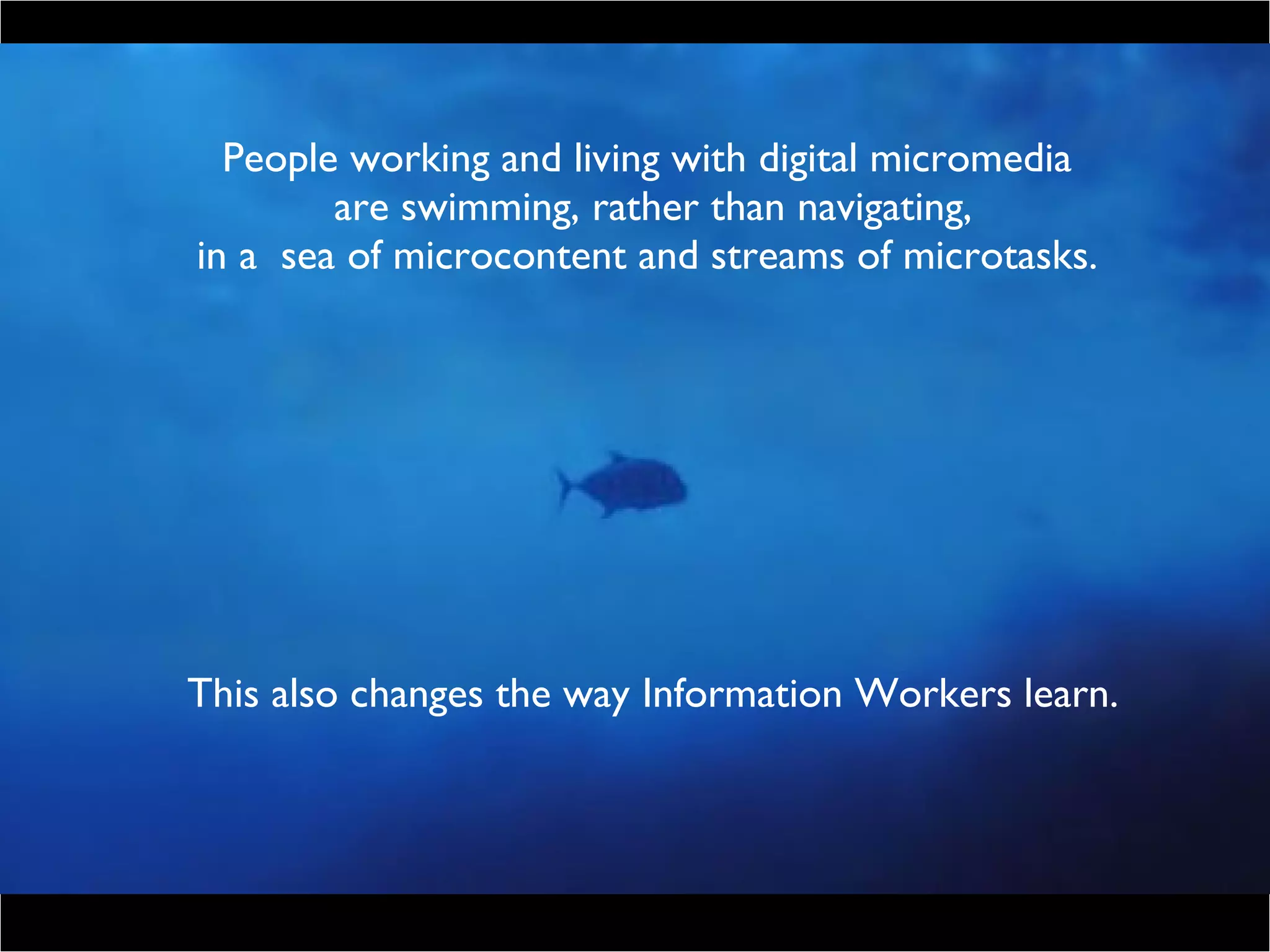 Learning in the Microcosmos | PPT