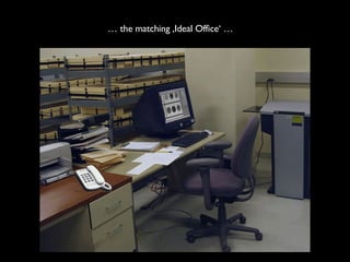 …  the matching ‚Ideal Office‘ … 