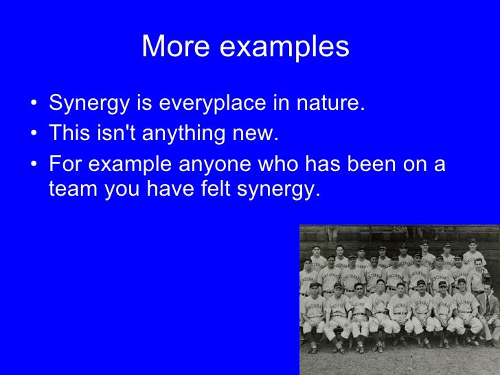 define synergy define synergy