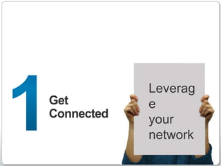 Leverag
Get         e
Connected   your
            network
                http://www.linkedin.com
 