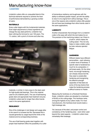 Lindstrom catalogue | PDF