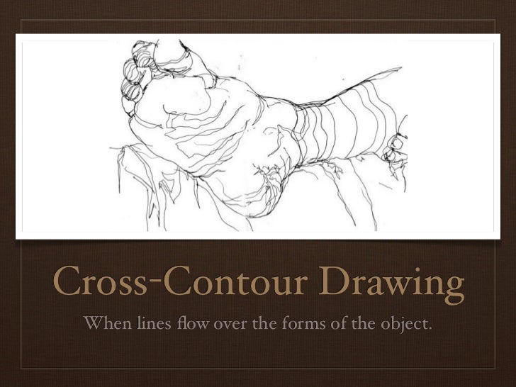 Teachertube Contour Line Drawing : Line
