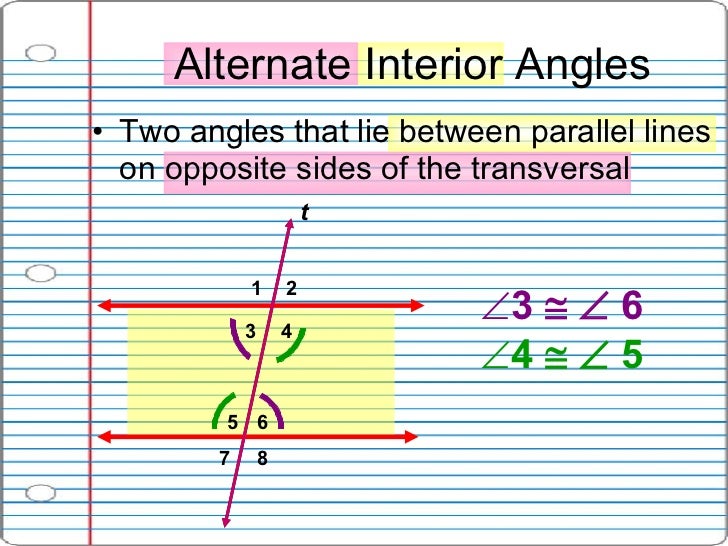 types of angle relationships