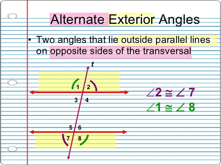 Line And Angle Relationships