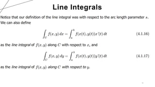 18
Line Integrals
 