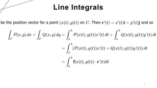 20
Line Integrals
 