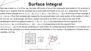 31
Surface Integral
 