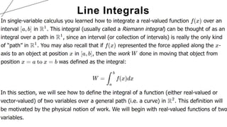 4
Line Integrals
 