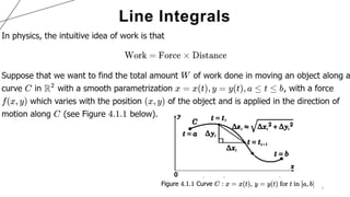 5
Line Integrals
 