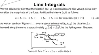 6
Line Integrals
 