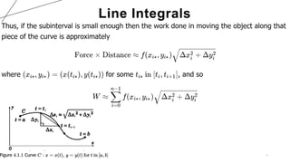 7
Line Integrals
 