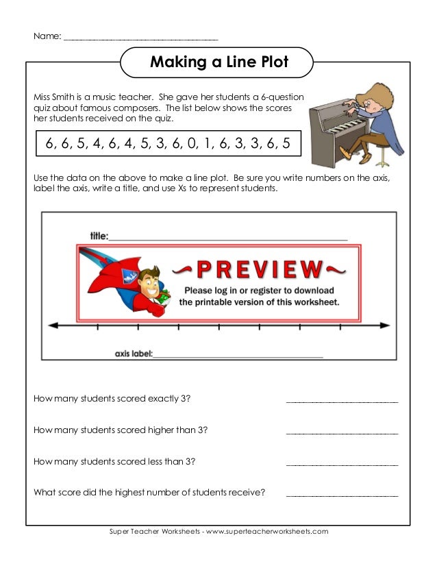 line plot 5