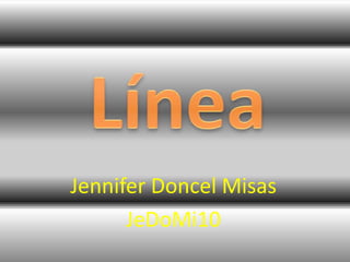 Línea Jennifer Doncel Misas JeDoMi10 