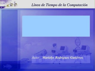 Línea de Tiempo de la Computación

2 Imagen




           Autor: Marielys Rodriguez Gutiérrez
 