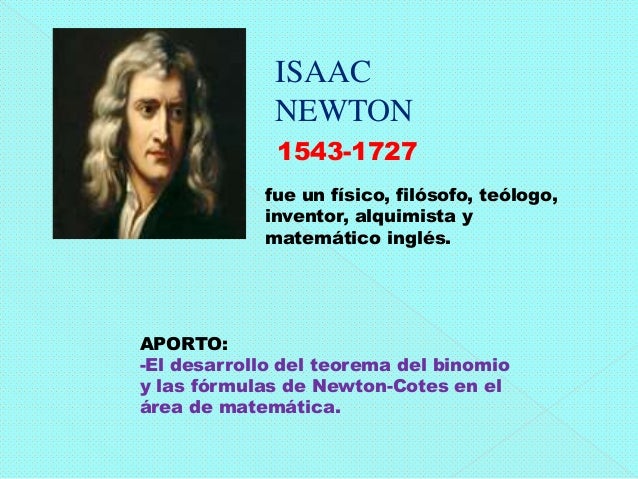 principales aportaciones del calculo