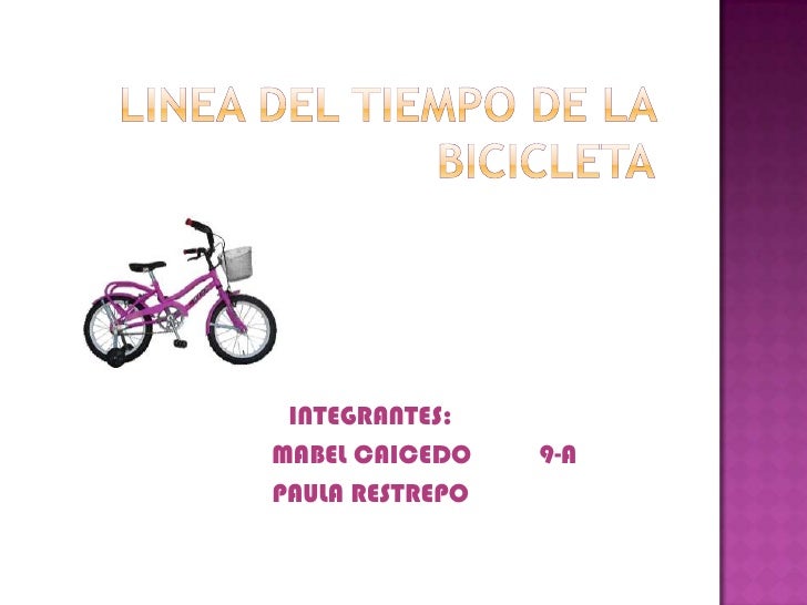 evolucion de la bicicleta