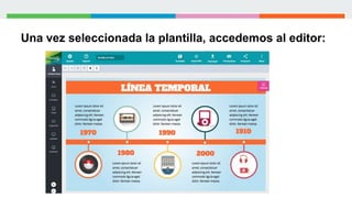 Linea del tiempo en Genially | PDF