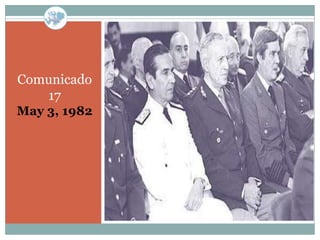 Comunicado
   17
May 3, 1982
 