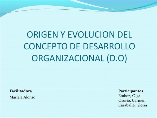 Linea de tiempo del Origen y Evolución del concepto de Desarrollo ...