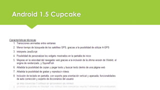 Android 1.5 Cupcake