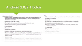 Android 2.0/2.1 Eclair
