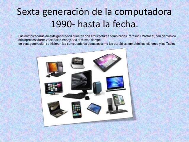 linea del tiempo de la computadora