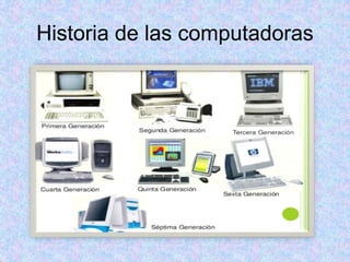 Historia de las computadoras
 