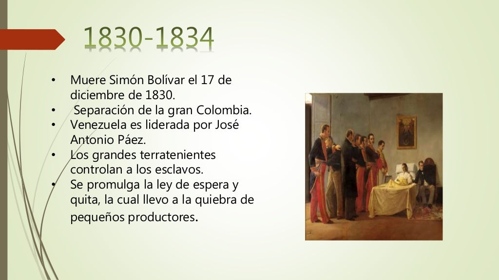 Presidentes De Venezuela 1830 1899 Linea De Tiempo – PostGray