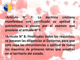 La enseñanza particular