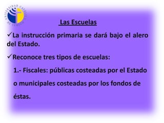 Aspectos positivosEnseñar a leer, a contar y escribir por la mitad del precio cobrado en otras escuelas.Aceptaba alumnos de cualquier religión.Naciente sociedad para la educación de los niños pobres.Estaba prohibido el maltrato de los menores.