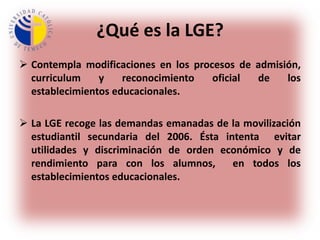  Durante el Gobierno deManuel Montt:Se crearon La Universidad de Chile, escuela normal de Preceptores y se dejo las bases de la Escuela de Artes y Oficios.