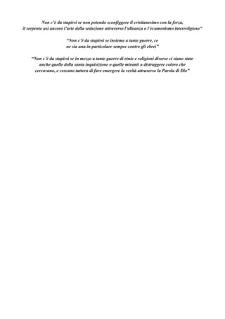 Per essere salvati occorre essere immersi nell’elemento “acqua” o nello spirito della Parola?
 