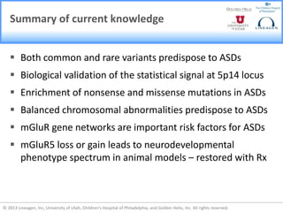 New Study Identifies High-Risk Variants Associated with Autism Spectrum ...