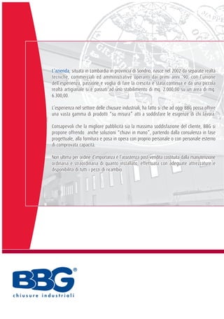 Chiusure industriali 