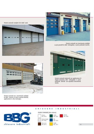 Chiusure industriali 