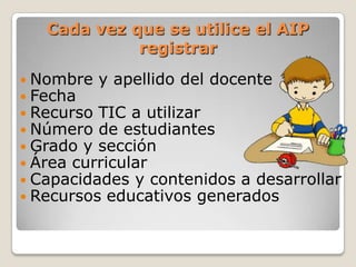 Capacidades y contenidos a desarrollar