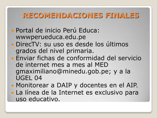 En esta 2° Etapa – 2010