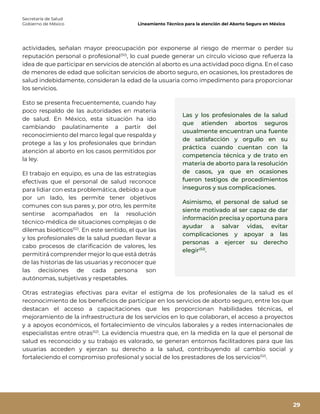 Lineamiento técnico para la atención del aborto seguro en México | PDF