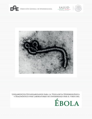 D 
irección General de EpidemiologíaLineamientos Estandarizados para la Vigilancia Epidemiológicay Diagnóstico por Laboratorio de enfermedad por el virus delÉbolaSecretaría  