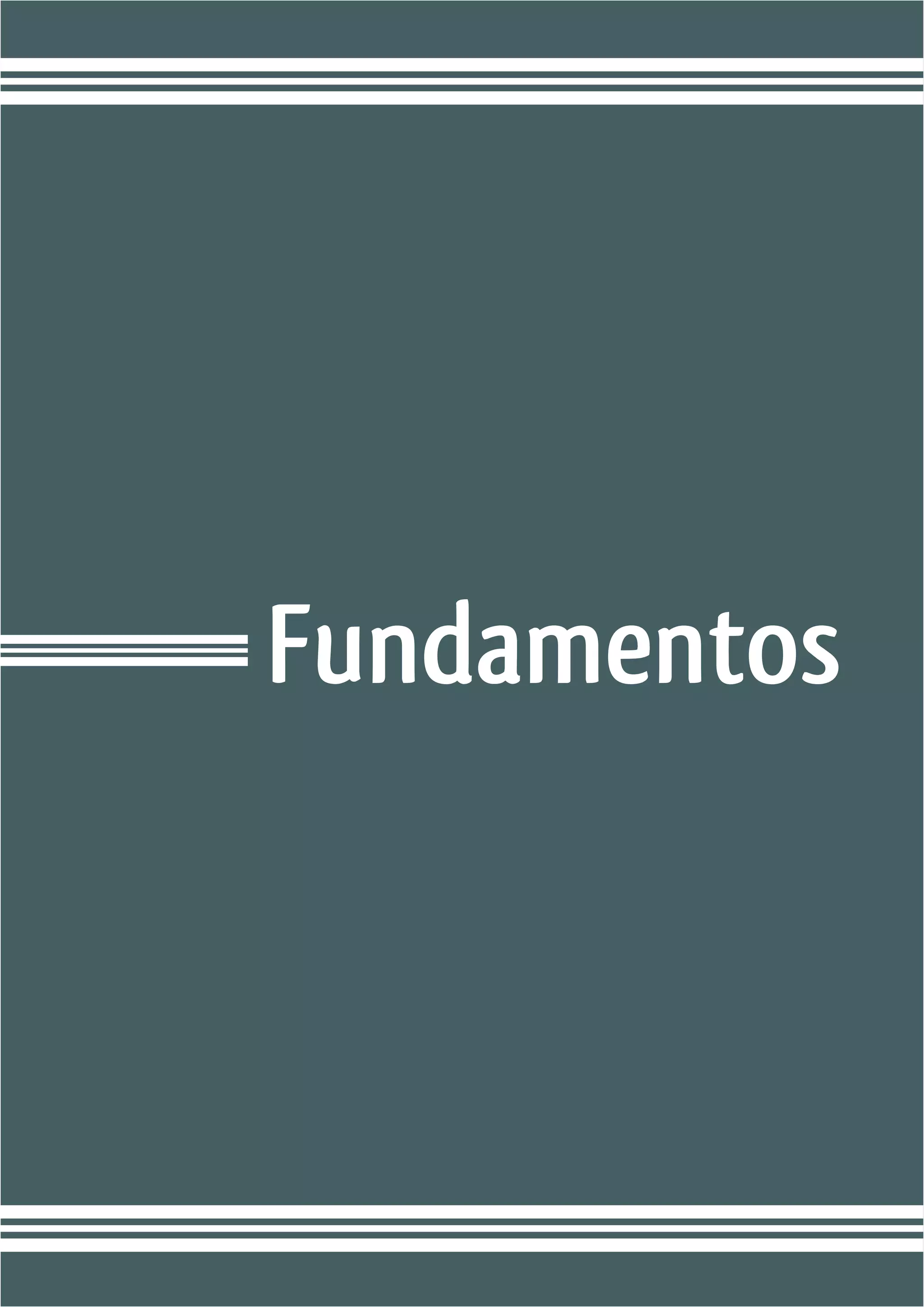 Fundamentos
 