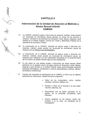 Lineamientos violencia