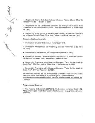 Lineamientos violencia