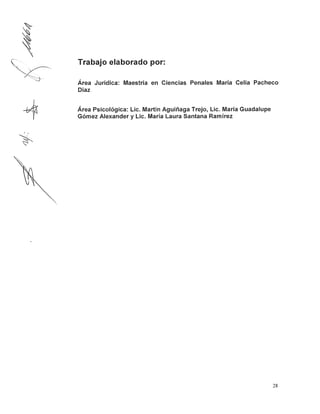 Lineamientos violencia