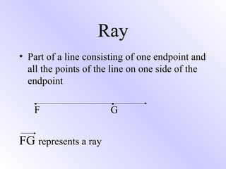 Line and ray | PPT