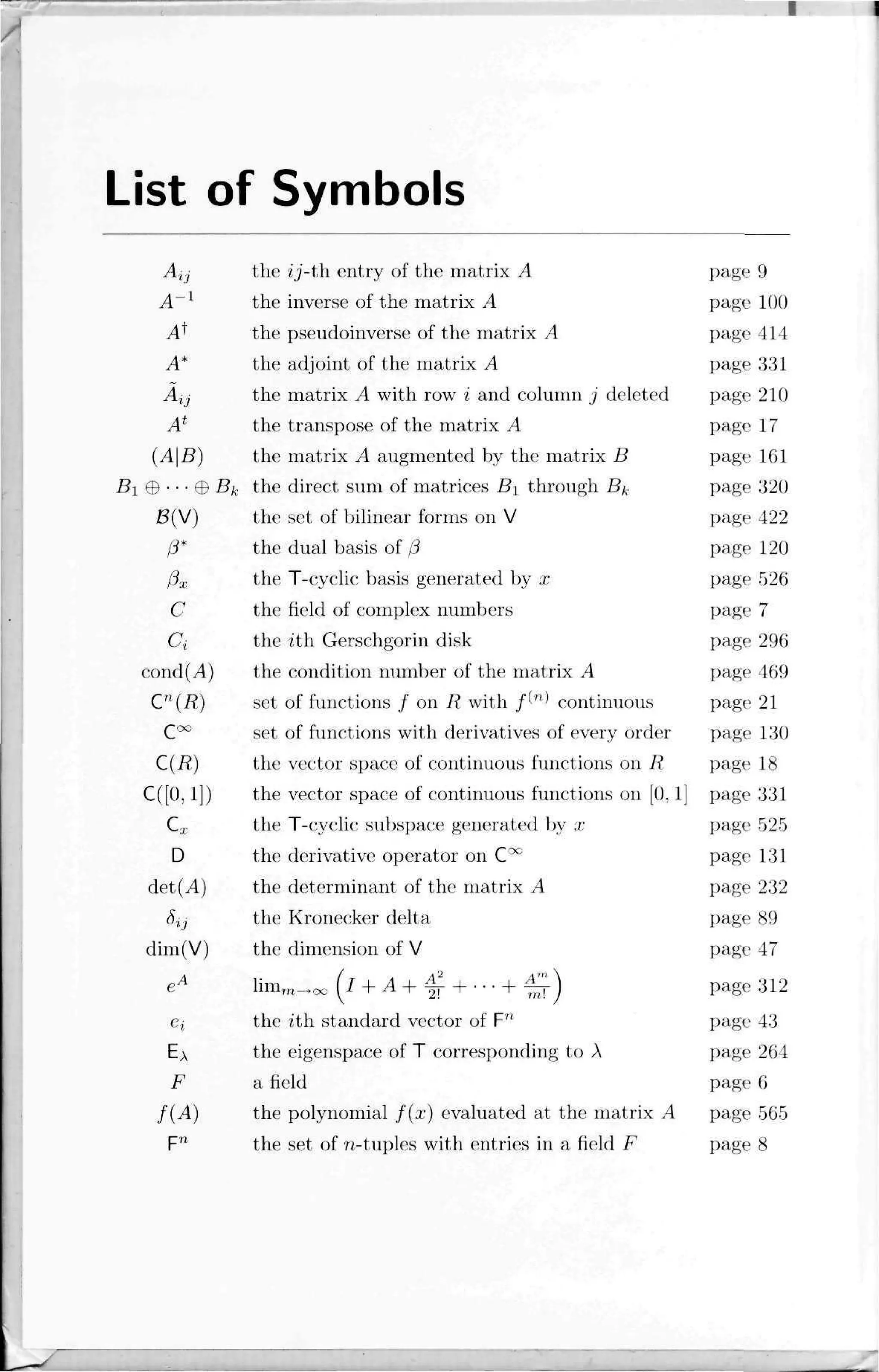 Linear algebra friedberg insel spence 4th e pdf