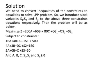 Linear programming | PPT