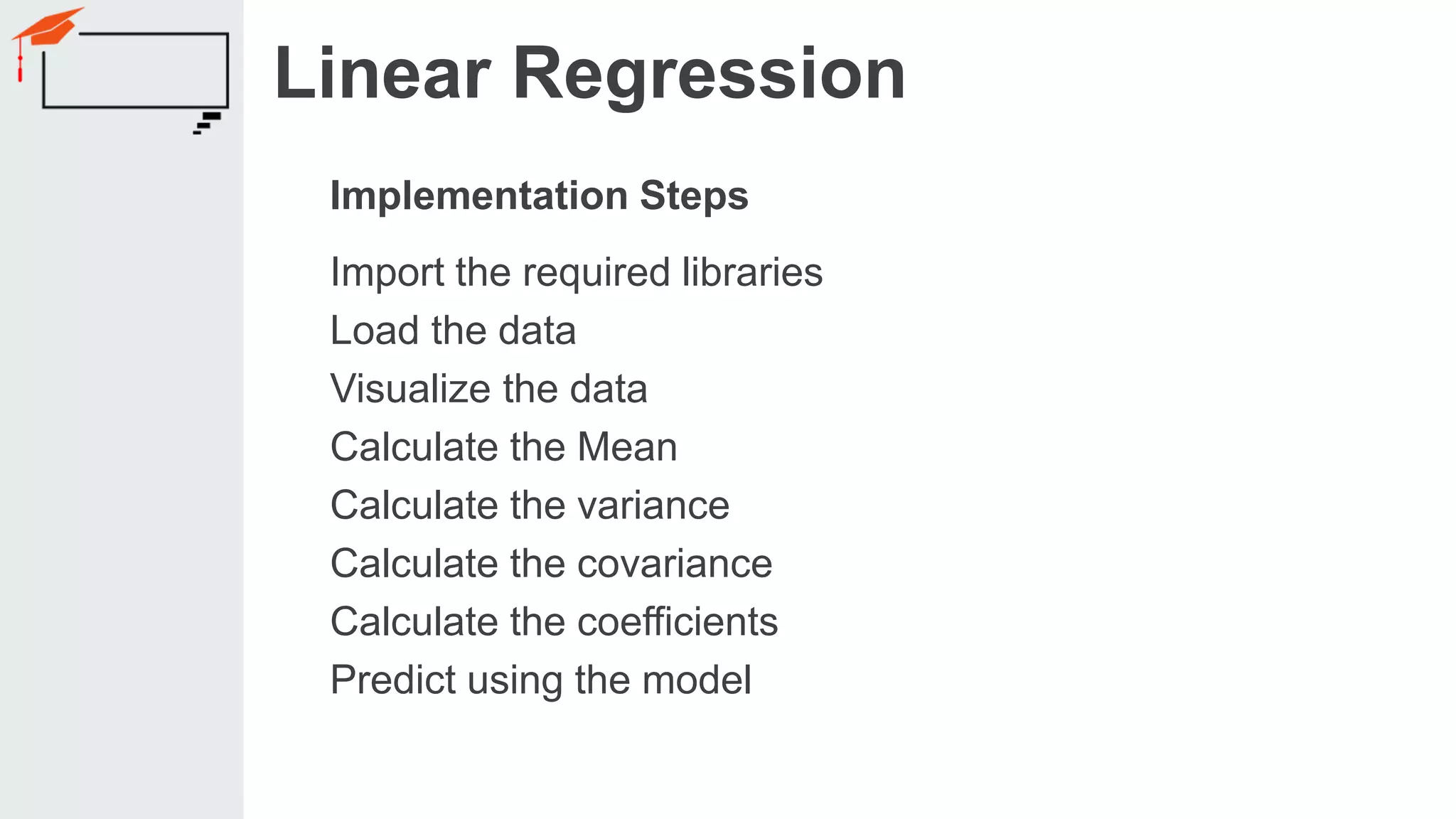 Linear Regression from Scratch in Python | PPT