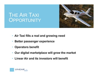 linear air taxi fleet