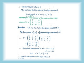 Linear algebra | PPTX