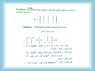 Linear algebra | PPTX